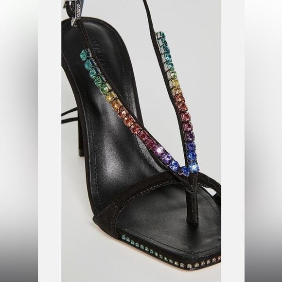 SCHUTZ rainbow sandal heels - Picture 5 of 12